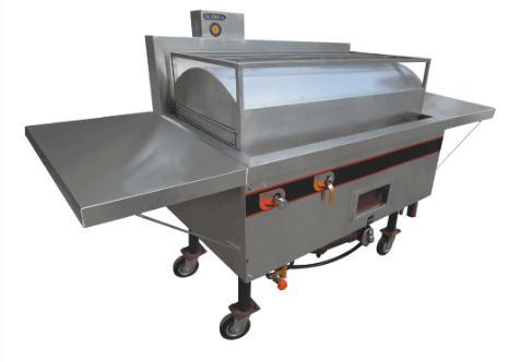 穗华隧道式肠粉机大型商用传递式燃气煤气蒸肠粉炉早餐石磨肠粉王