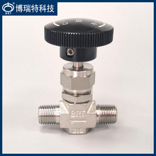 BPF-Z型 20Mpa/3000psi【1/4NPT-M螺纹】316SS采样钢瓶针型阀门