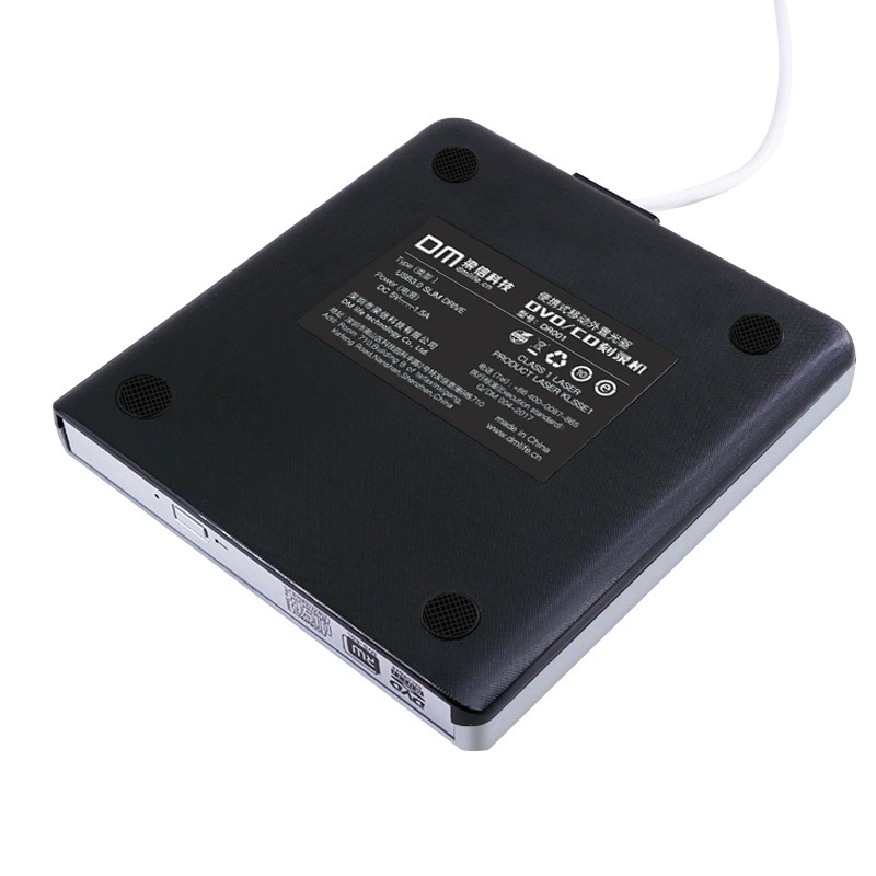 DM Внешний портативный DVD рекордер USB мобильный световой диск настольный ноутбук Type-C универсальный DR001