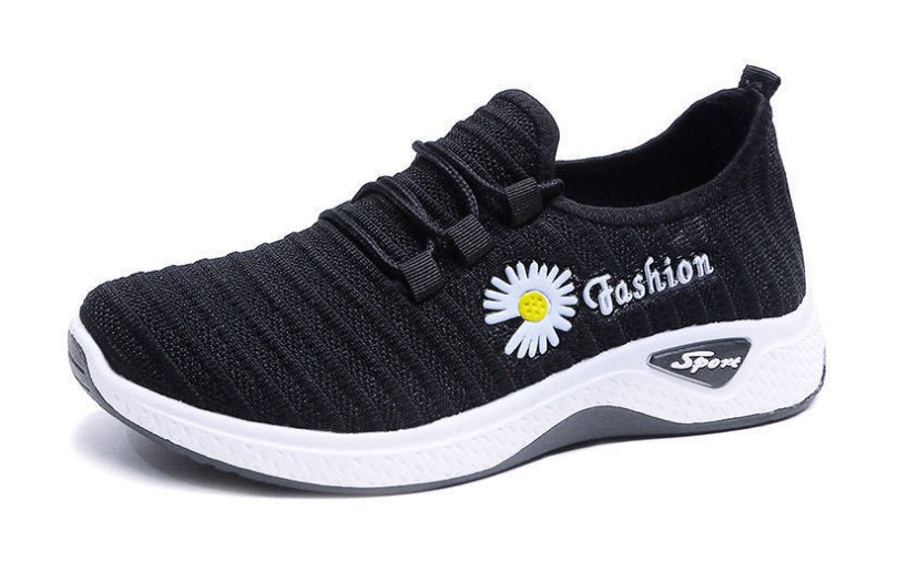 New Breathable Flying Woven Women Comfortable Casual Shoes Women's Sports Shoes Running Leisure