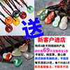 Hair accessory, black colour circle, hairgrip, wholesale, Korean style