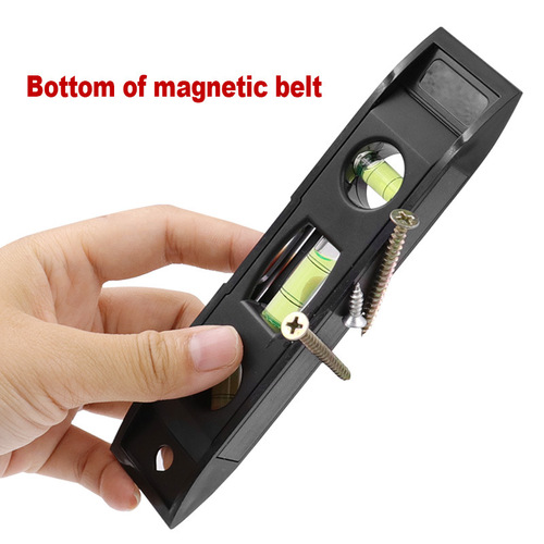 Magnetic torpedo ruler 6-inch torpedo level measuring level balance ruler level measuring tool