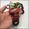 Olympic slingshot, street metal hair rope with flat rubber bands