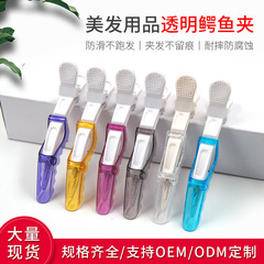 Hairdressing Tools and Accessories Transparent Crocodile Clips Section Clips Hair Stylist Duckbill Clips Styling Tools Position Clips