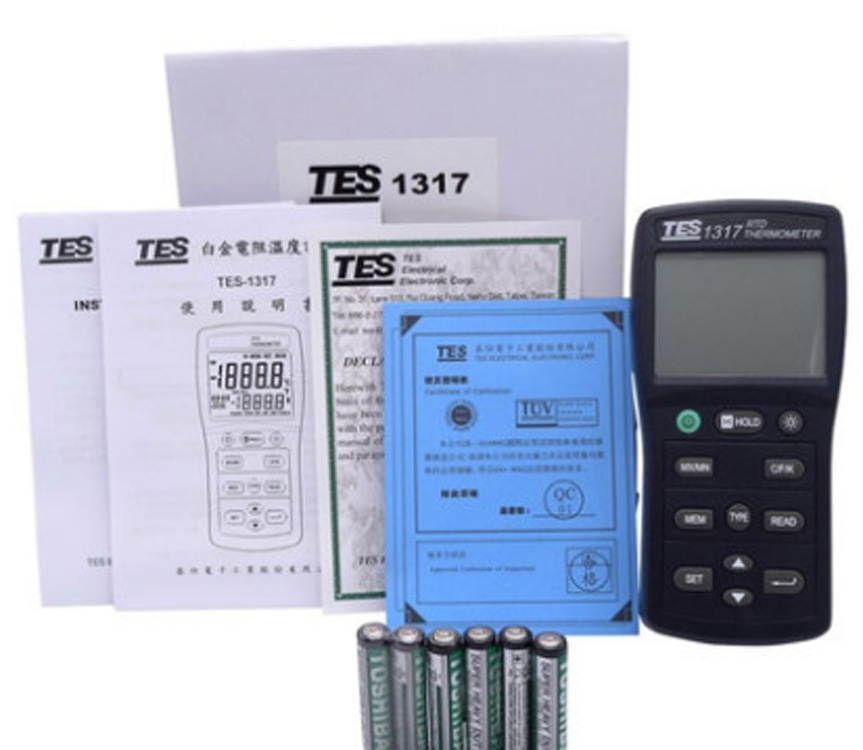 TES-1362 list Hygrometer TES1362 Printing Temperature and humidity TES-1362 Even the computer