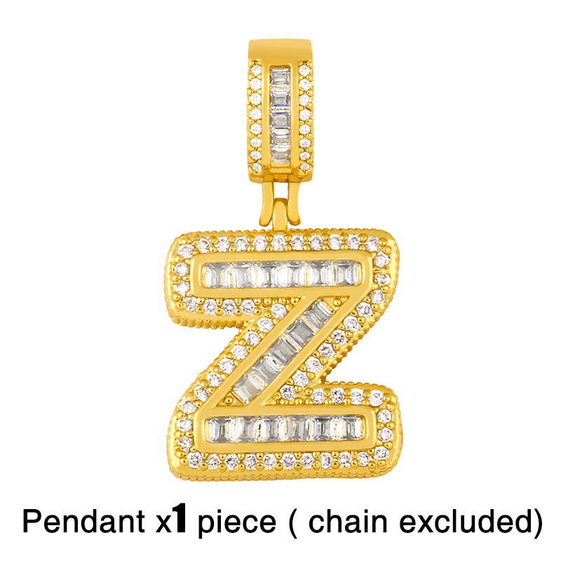 Hot Selling 26 English Letter Pendants Diy Necklace display picture 16