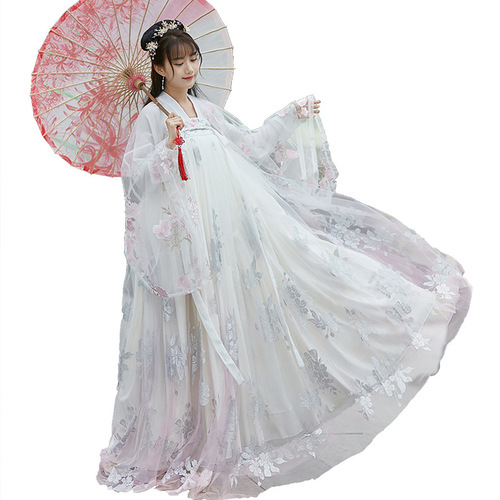 Women chinese dresses fairy princess Hanfu ming qing tang dyansty film cosplay dresses retro full chest skirt Hanfu ancient dress