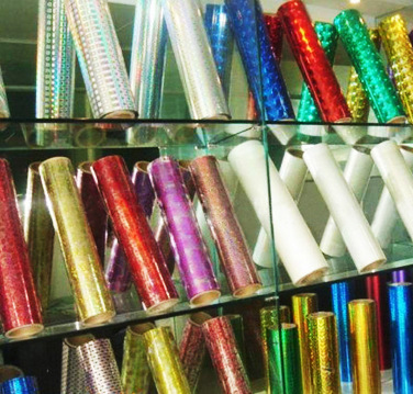 生产加工镀铝膜,镭射膜彩膜bopet/bopp/pvc