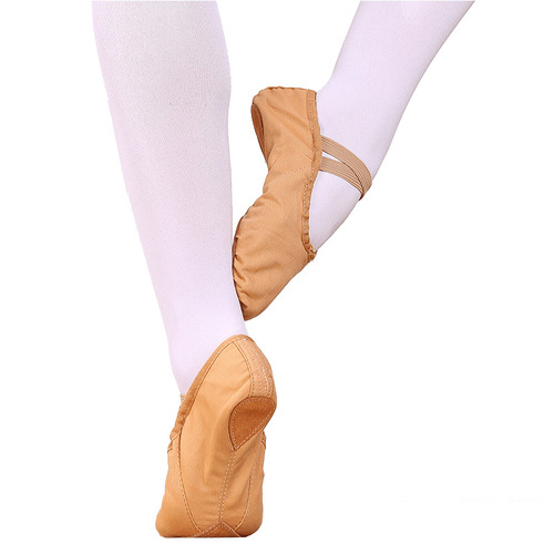 Children's dance shoes adult cat claw shoes soft bottom shoes ballerina training shoes figure shoes boy ballet canvas shoes