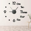 Factory direct selling acrylic wall sticker clock DIY simple watch quiet home living room study bedroom bedroom wall hanging clock