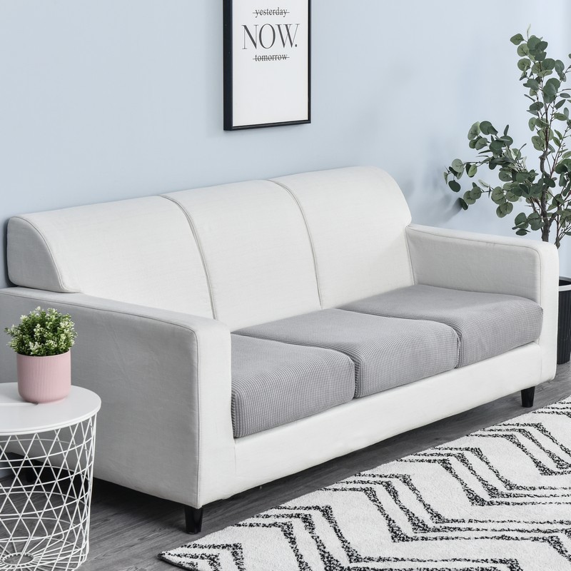 Nordischer Samt Sofaüberzug Elastisch Für Chaiselongue Bezug_voghion.com