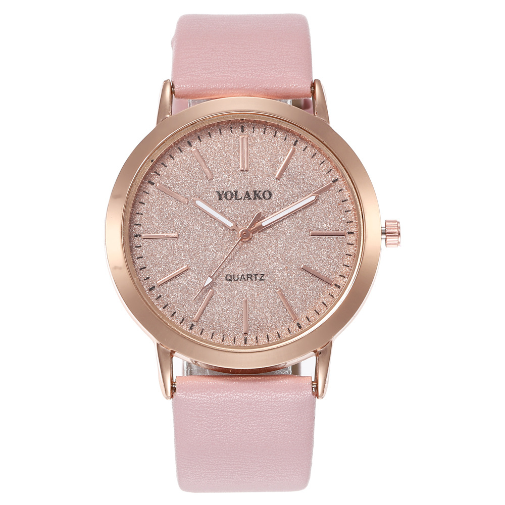 Popular Watch Simple Leisure Watch Frosted Up Quartz Watch