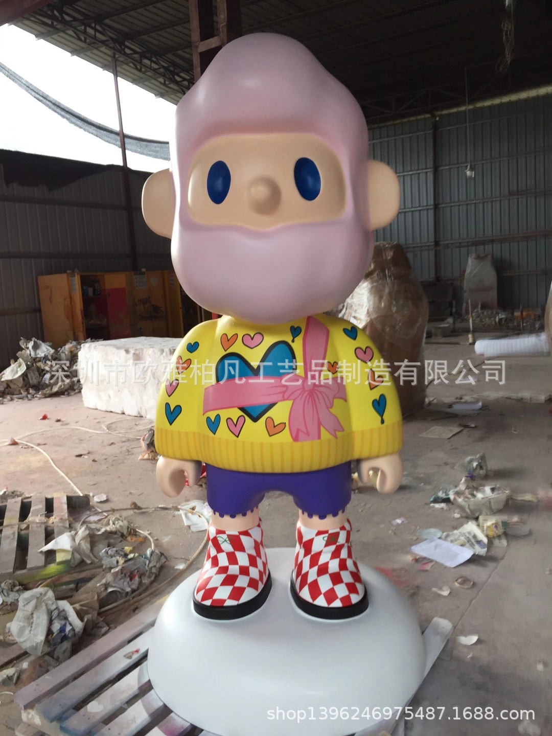 大型户外玻璃钢雕塑 大型花篮 人物动物景观雕塑 商业美陈玻璃钢