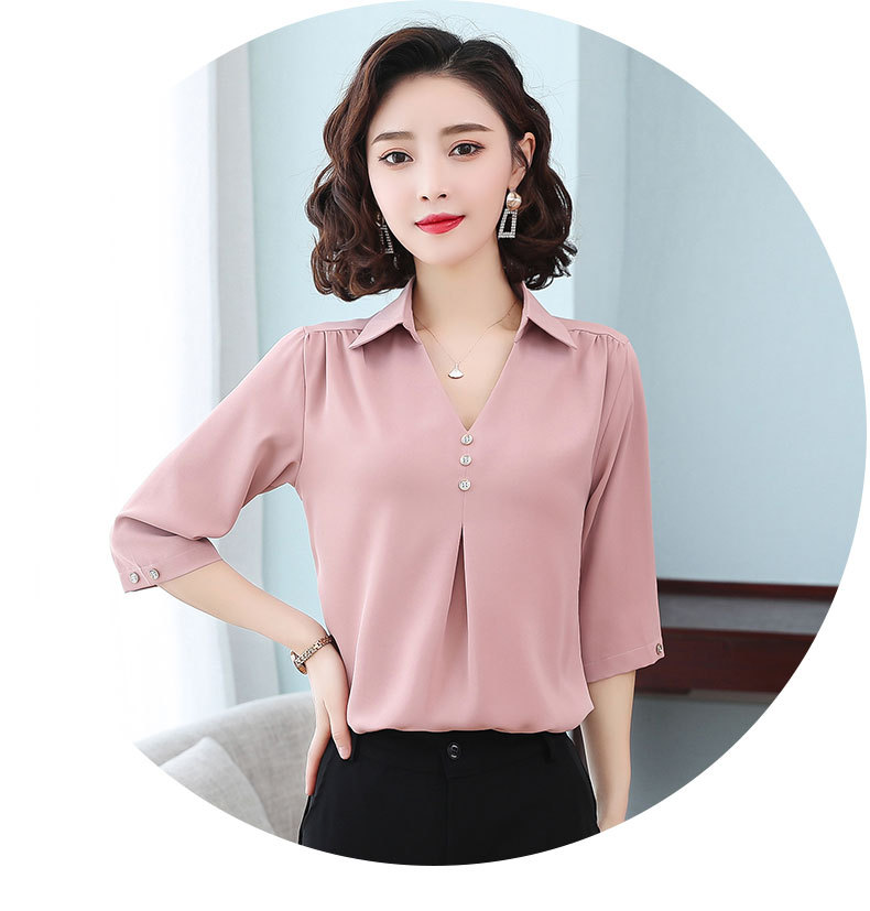 Chemisier en Mousseline de soie - Ref 3429274 Image 34