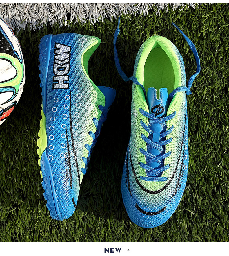 Neu AG Fußball Jugend Student Leder Füße TF Gebrochen DingTalk Künstliche Rasen Wettbewerb Sport_voghion.com