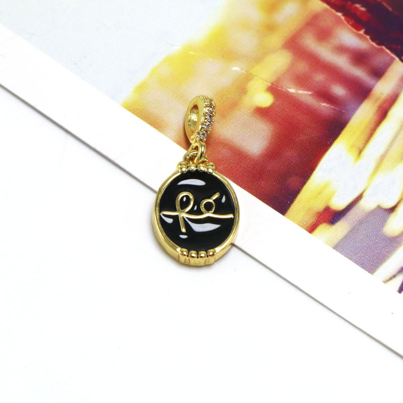3g Weight Pendant Jewelry Making Type 11 * 19mm, 11 * 24mm Jewelry Making Size Zircon Inlay Material DIY Jewelry Accessories Classification 1 Piece Quantity Copper Material Letter, Oval, Heart Shape Pattern Enamel, Inlay Design Sweet, Simple Style Style 1 Piece 11 * 19mm 11 * 24mm Copper Zircon Letter Oval Heart Shape Pendant 6