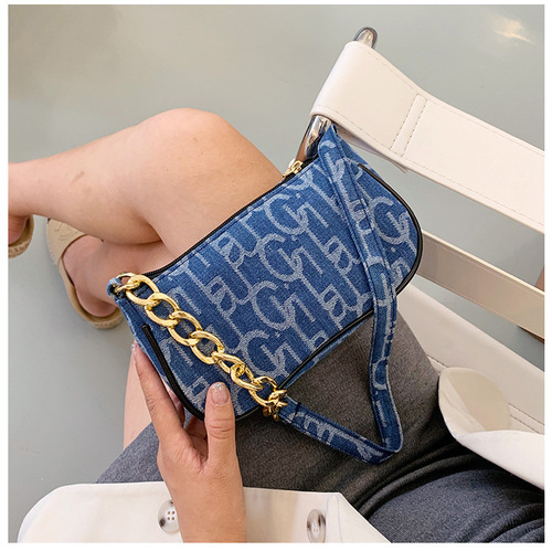 Bags for Women  New Winter Women's Bags Cross-border Fashion Baguette Bags Underarm Bags Wholesale Market