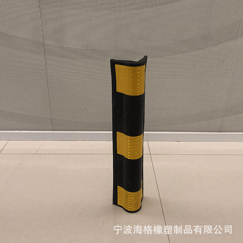 大量销售 护墙器 彩色反光护角 反光圆护角 车库反光护角 护墙角