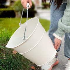 塑料家用田園水桶手提大號加厚儲水桶學生宿舍洗衣洗澡清潔洗衣桶