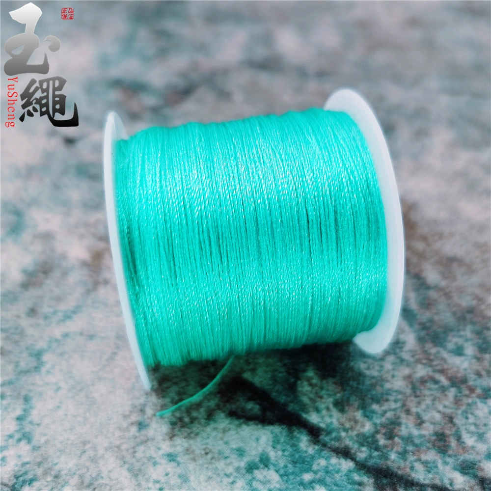[冰丝线小卷3股流苏线绕线手工diy吊坠车挂包挂穗子线中国结吊穗线]