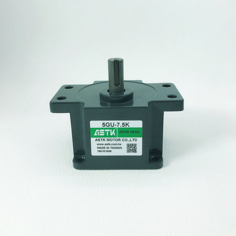 ASTK齿轮减速机GEAR HEAD 齿箱90*90 5GU-7.5K直径15法兰安装波箱