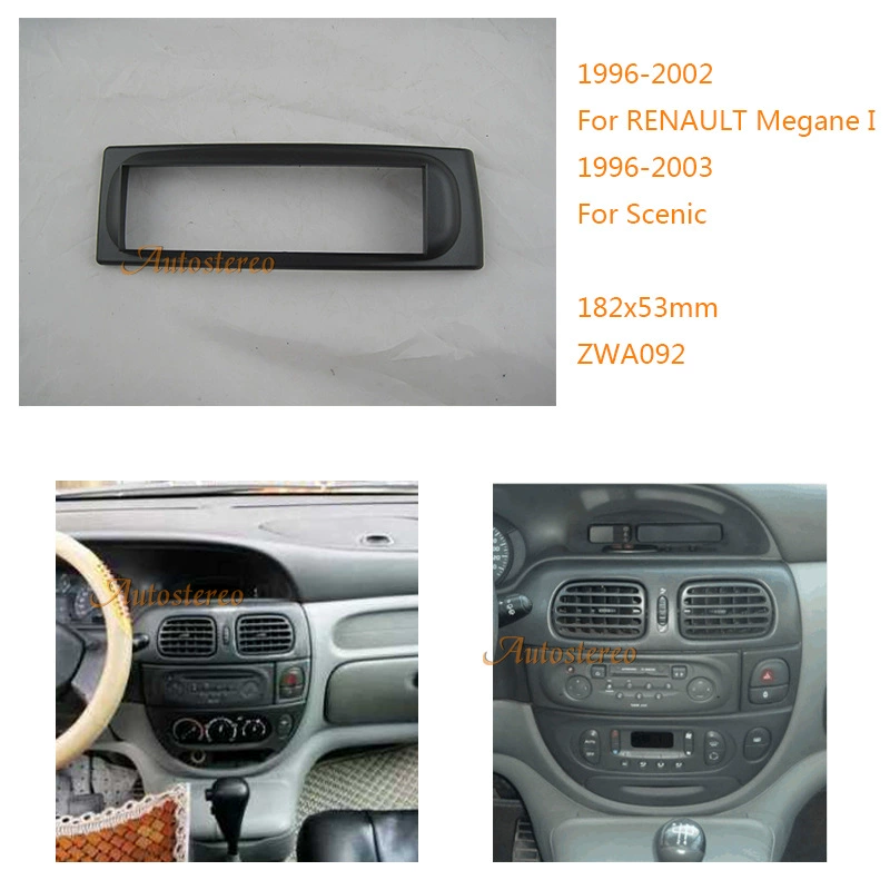 Подходит для Toyota Renault 2003 CD/DVD/GPS универсальная навигационная Модифицированная лицевая рамка модифицированный кронштейн панели