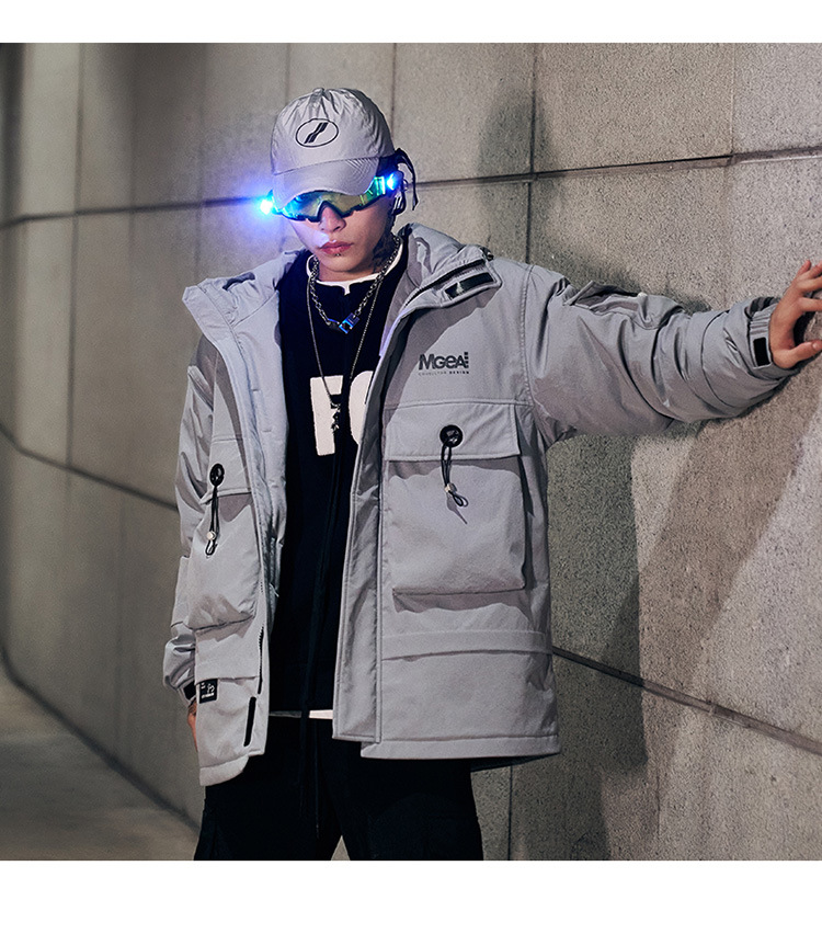 Men's Jacket High End Silk Cotton Trendy Winter Coat For Men_voghion.com