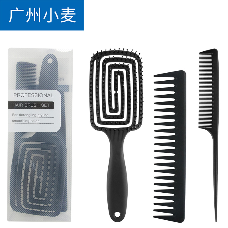 Manufactor Direct selling Amazon Explosive money mosquito-repellent incense Pointed tail comb suit Hairdressing Comb Combs modelling comb