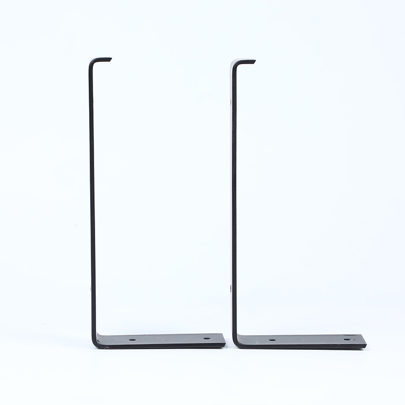 2 unids metal laminado soporte marco Hierro forma triángulo tamaño acero L ángulo pared instalación invisible soporte Marco europeo y americano