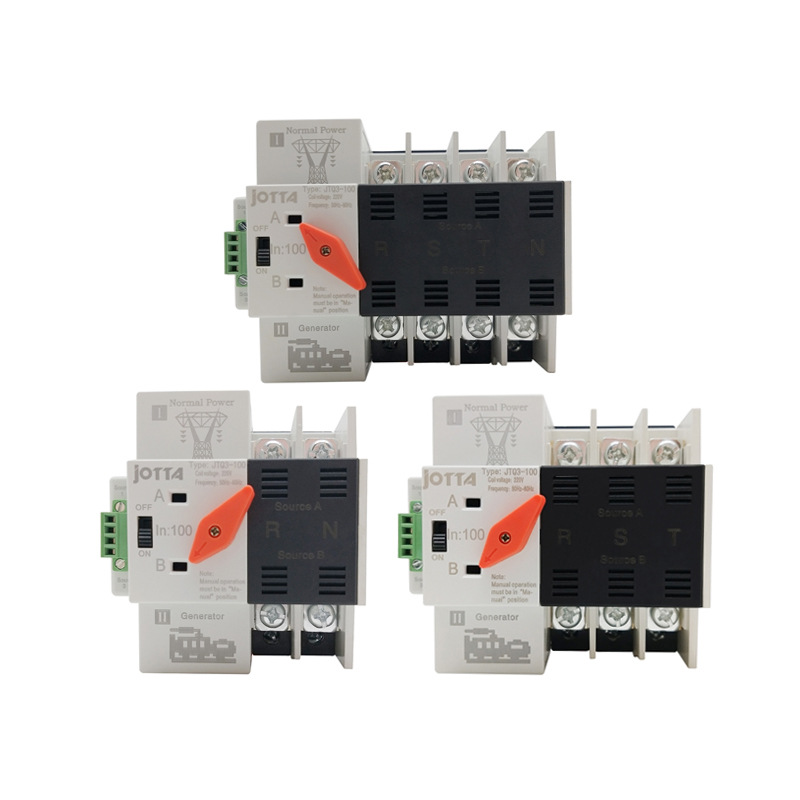 Interruttore timer montato su guida DIN all'interno di una scatola elettrica