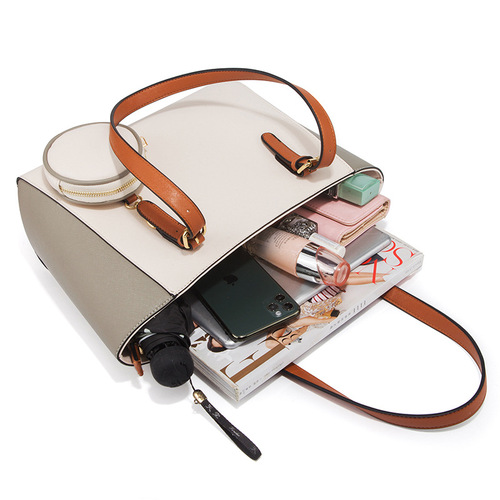 2024 new fashion large-capacity mother-in-law three-in-one killer bag portable simple one-shoulder diagonal armpit women's bag trend
