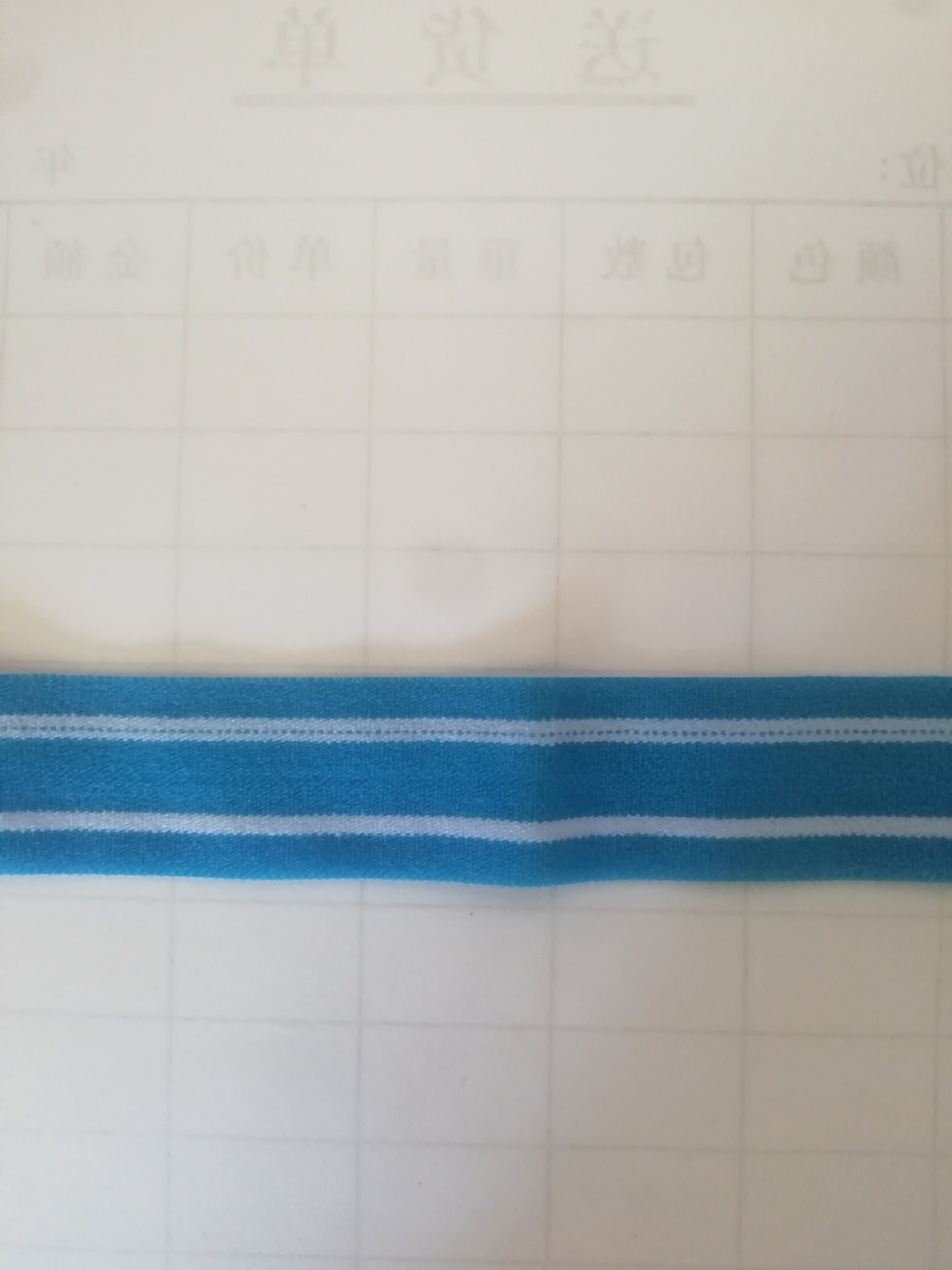 1号柜 双白条1 蓝