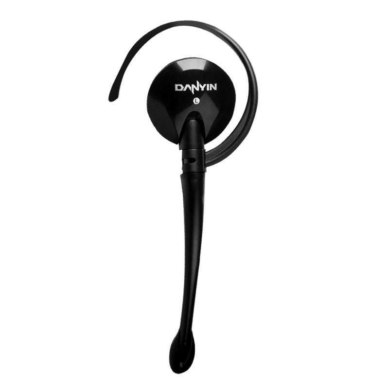電音DX132耳掛式耳機台式電腦耳機商務話務耳麥線控帶麥重低音