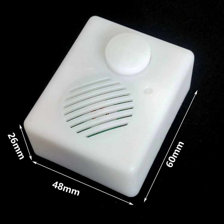 Поставка пластиковой коробки сжимания животного крика сжимать коробка синхронизации будильник сжимать коробка