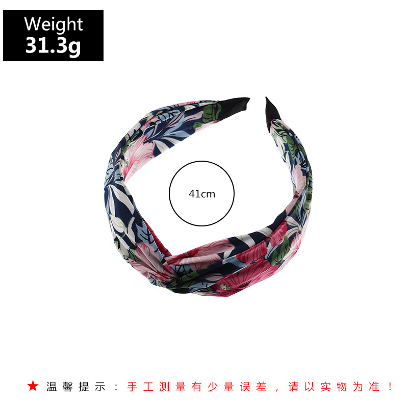 Fashion  Floral Fabric  Headband display picture 11