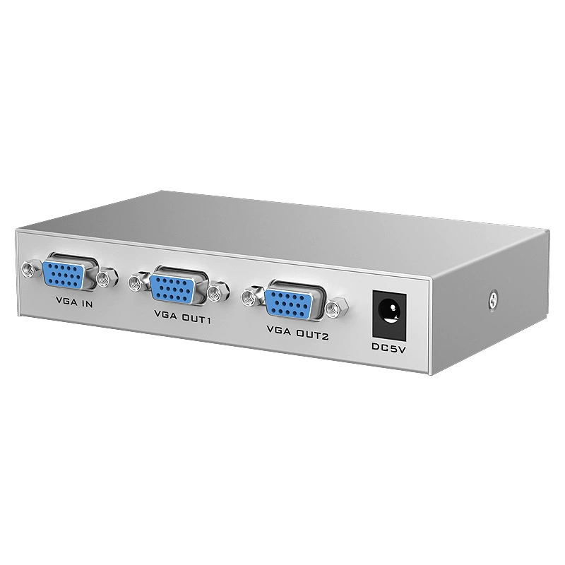 Двухпортовый VGA-сплиттер MT-1502K Two-Port VGA Splitter 1 Input 2 Out HD Video Distributor One Input 2 Out