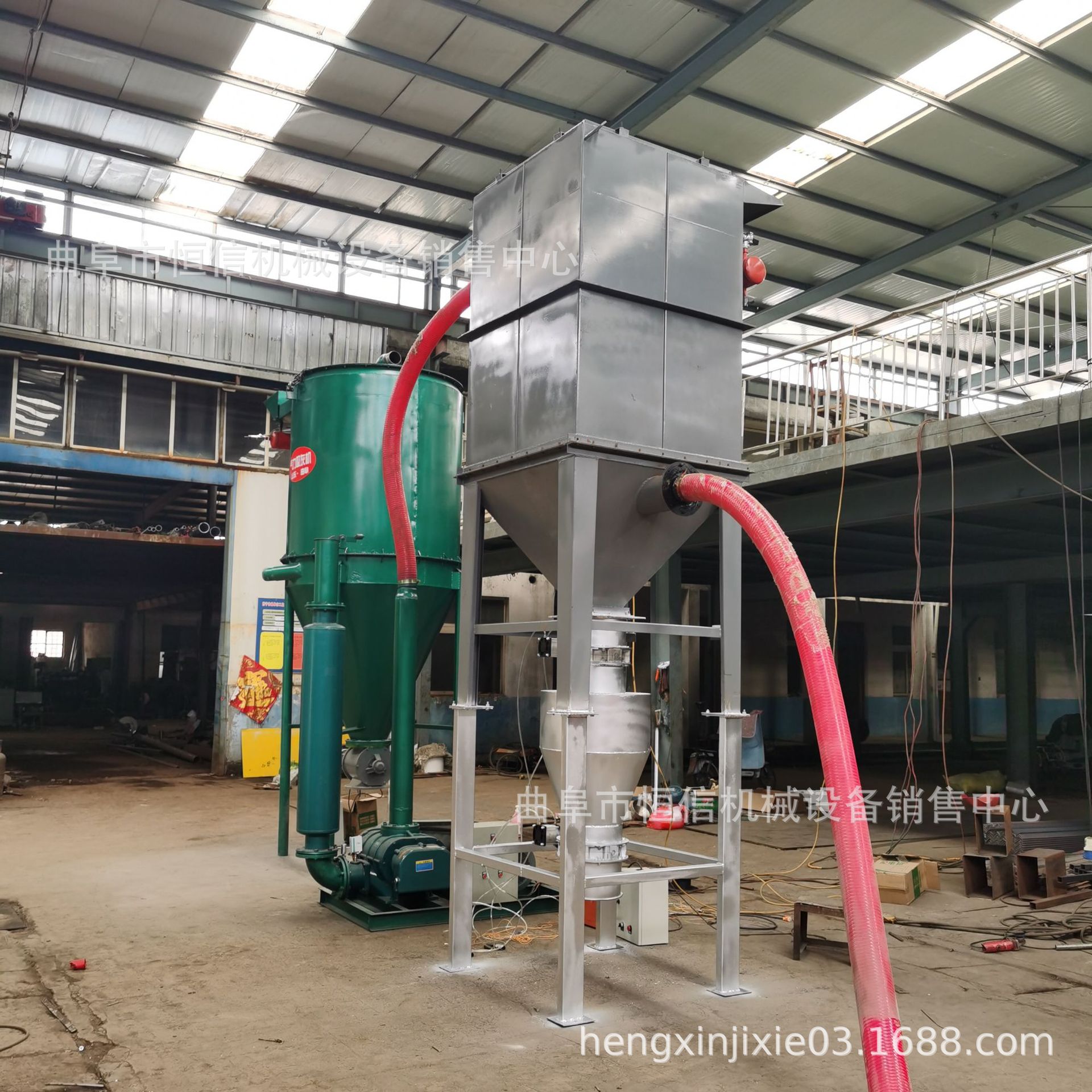 粉煤灰集装箱粉料卸灰机生产厂家 大型小型五谷杂粮气力吸粮机