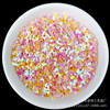 Epoxy resin for manicure, slime for contouring, nail sequins, handmade, 3mm, 12 colors