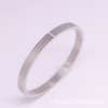 Bracelet stainless steel for St. Valentine's Day, European style, simple and elegant design, Birthday gift