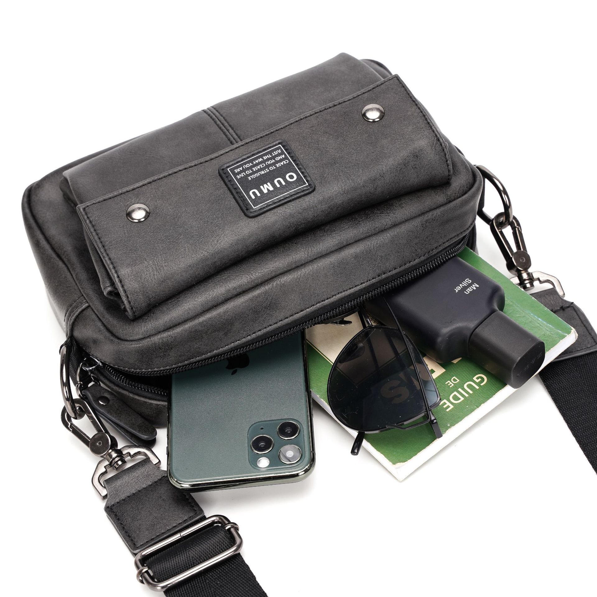 Męska torba na ramię listonoszka torba crossbody na co dzień_voghion.com