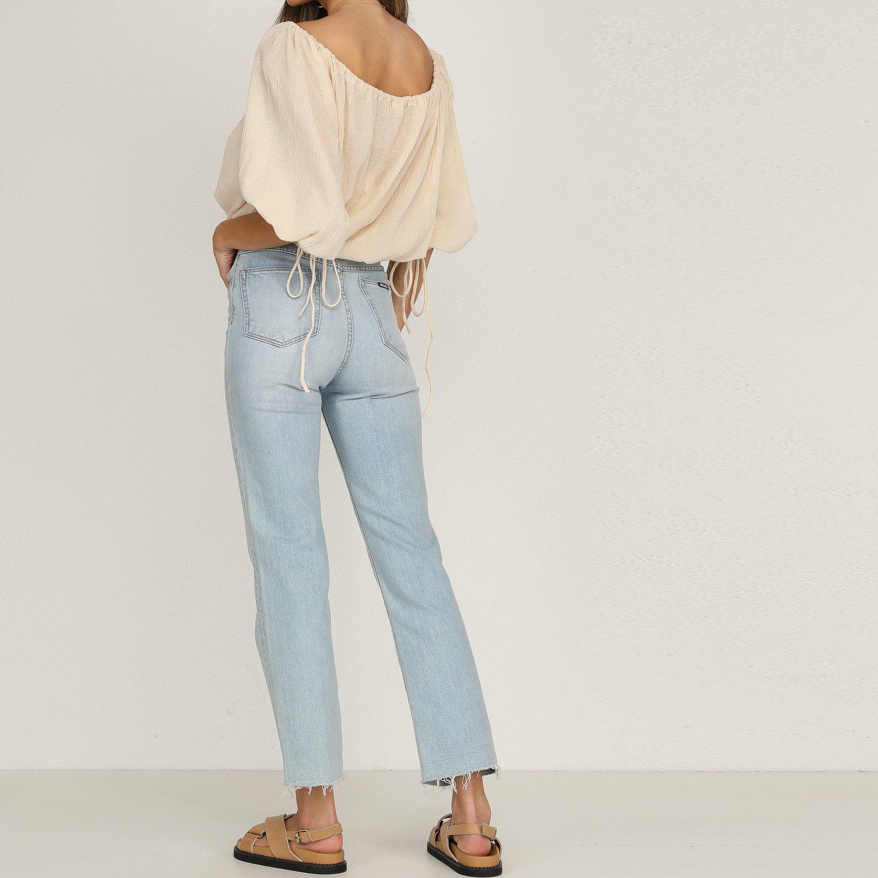 sexy off-shoulder shirt  NSHZ37933