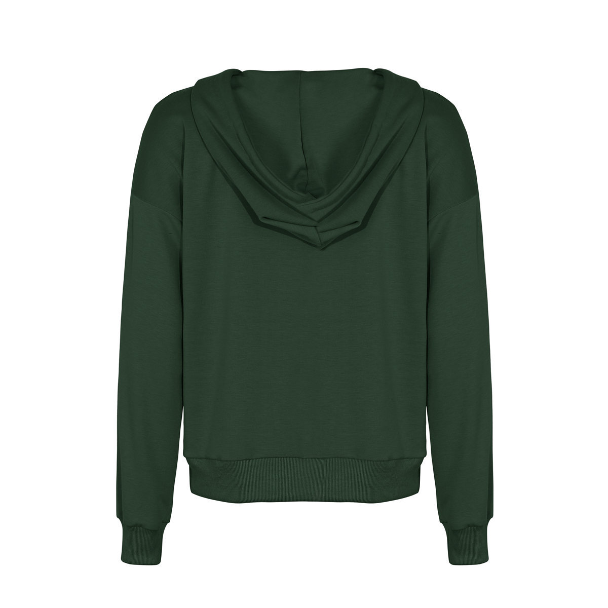 Women's Hoodie Long Sleeve Hoodies & Sweatshirts Pocket Casual Solid Color display picture 3