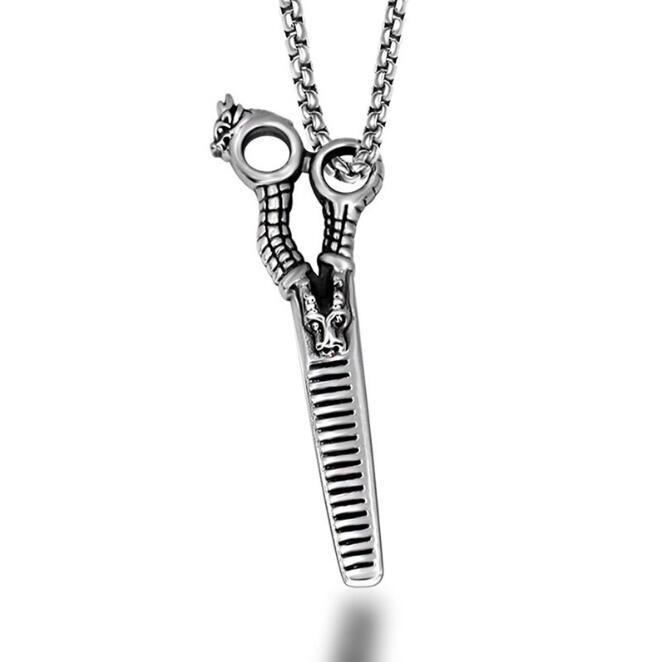 Pendant Necklace For Men Personalized Titanium Stainless Steel_voghion.com
