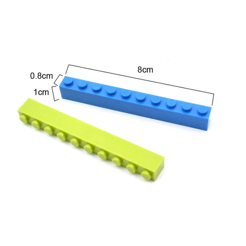Совместимо с Lego 6111 маленькая деталь пряжка гуртом оптовый набор 1*10 отверстий 1x10 деталей механический набор часто используемые детали