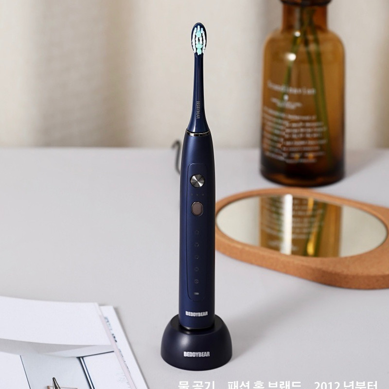 Cup Bear [New Adult Toothbrush-Dark Blue]