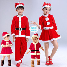 新款儿童圣诞节演出服饰cosplay圣诞服装男女童圣诞服装欧美批发