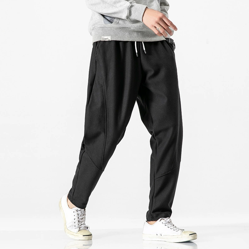 2020 весна-лето новые мужские шаровары больших размеров мужские брюки свободные повседневные брюки мужские брюки в китайском стиле оптом