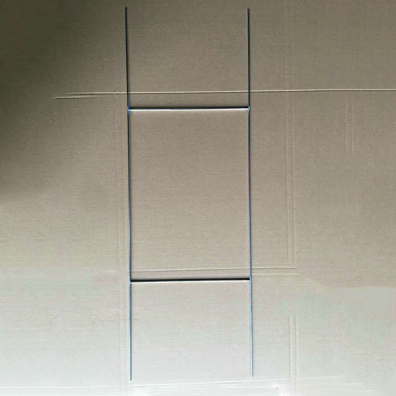 H支架H线桩金属镀锌丝支架中空板广告支架 标牌支架地插 游行支架