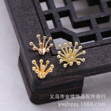DIY饰品头饰黄铜保色发簪配件花芯花蕊cos古装发饰手作材料B363