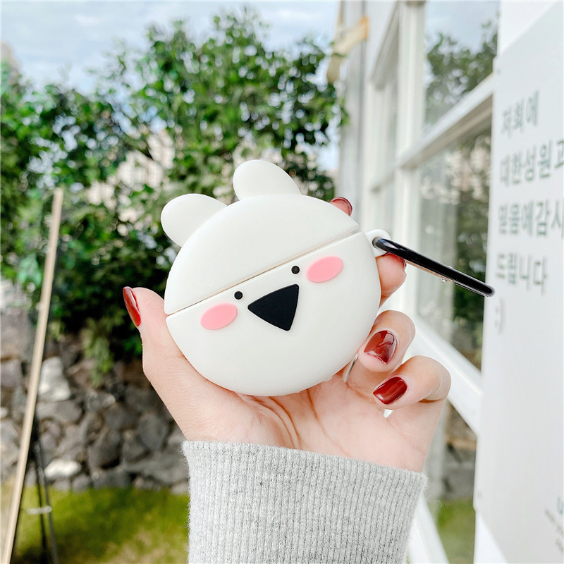 Korean Style Rabbit Airpods Protective Sleeve display picture 5